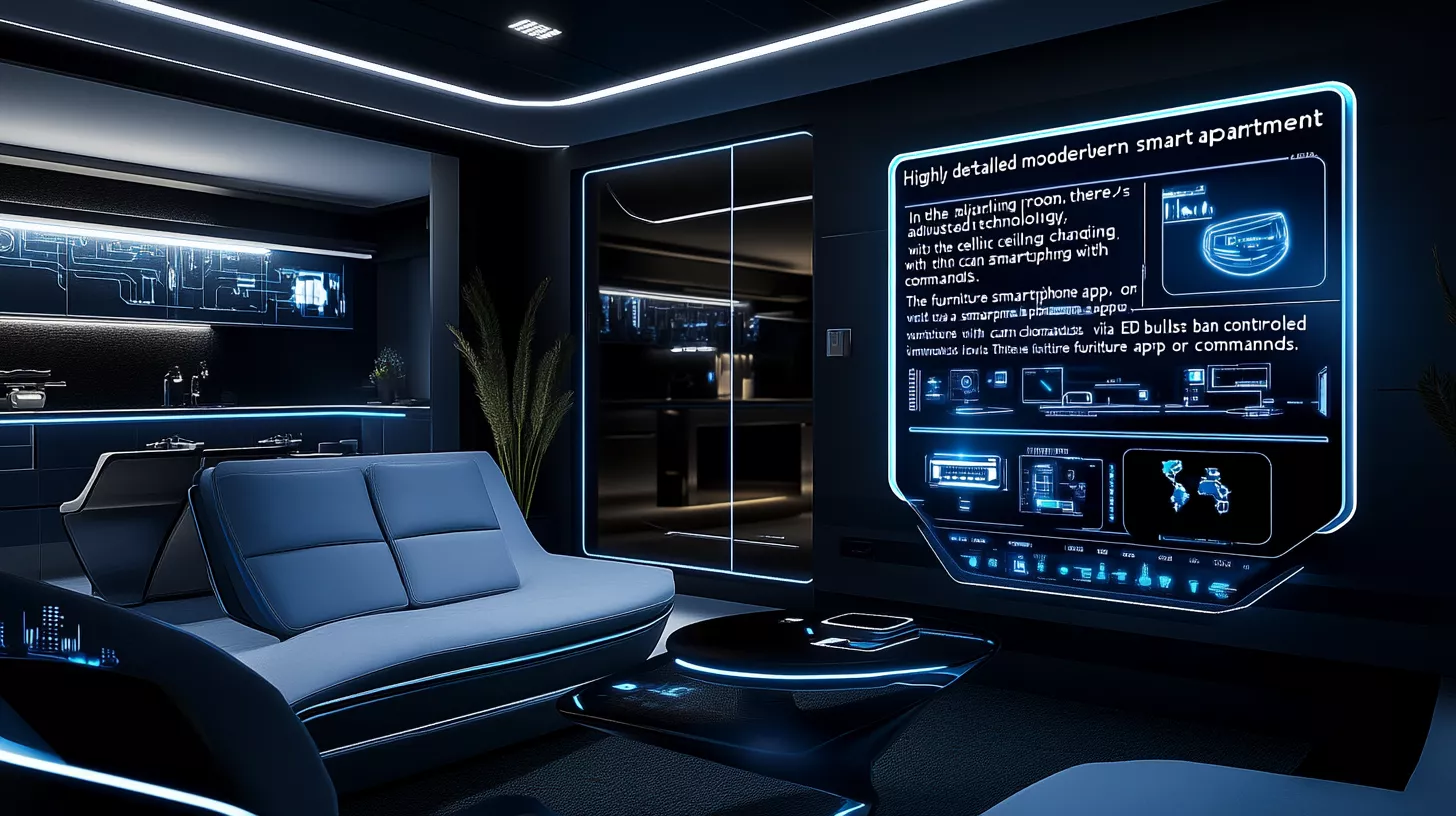 الشقة الذكية التكنولوجيا الحديثة في كل زاوية لتحقيق الراحة والأمان والراحة التامة في منزلك